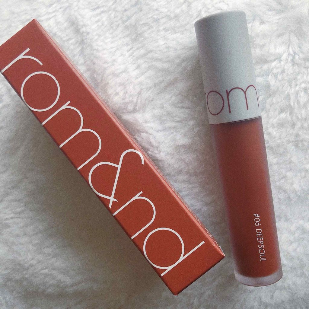 ゼロベルベットティント/rom&nd/リップティントを使ったクチコミ(1枚目)