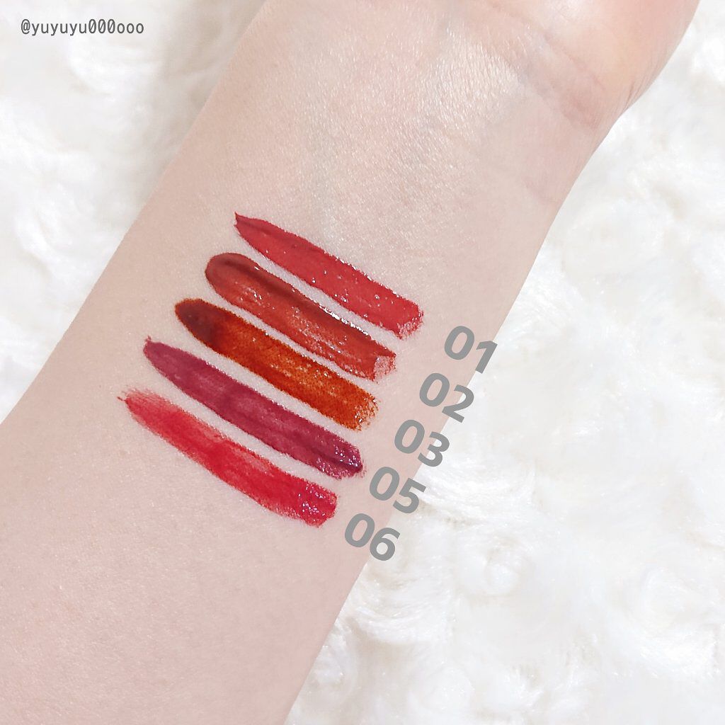 ジューシーリップティント/キャンメイク/口紅を使ったクチコミ(6枚目)