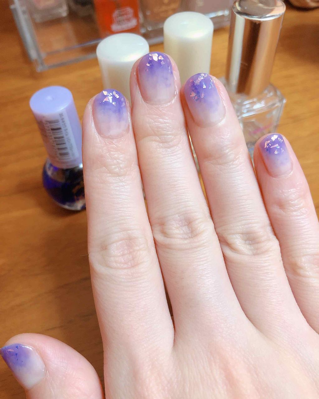 ジェルボリュームトップコート/キャンメイク/ネイルトップコートを使ったクチコミ（2枚目）