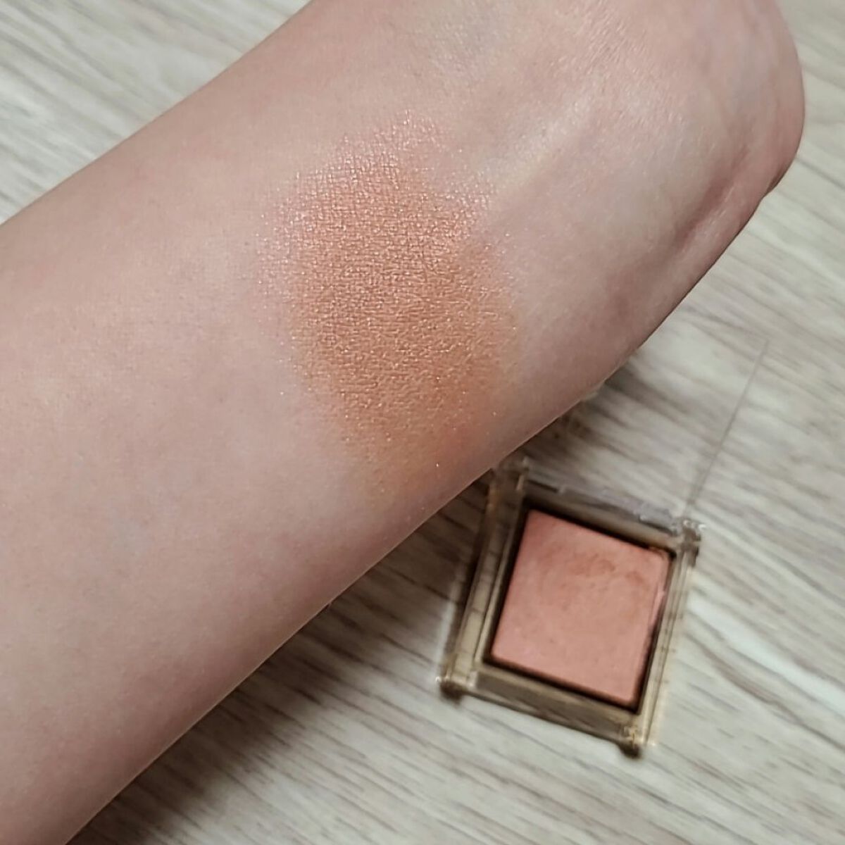 アイプランナー R05 シナモンフィグ/excel/単色アイシャドウを使ったクチコミ（3枚目）