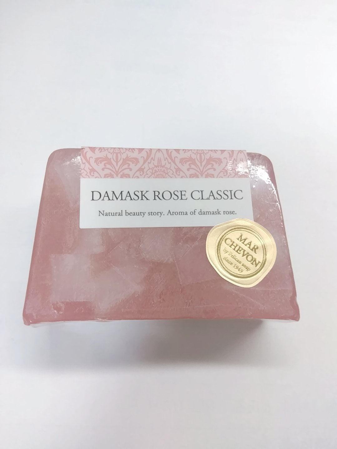 クリアソープ ダマスクローズクラシック/ペリカン石鹸/洗顔石鹸を使ったクチコミ(1枚目)