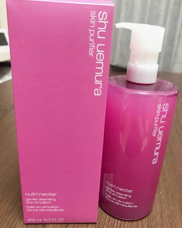 ジェントルネクター クレンジング オイル イン エマルジョン/shu uemura/クレンジングジェルを使ったクチコミ（1枚目）