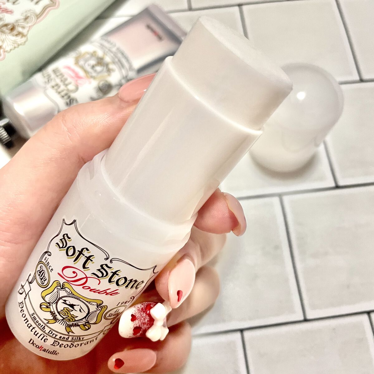 直ヌリジェル石けん/デオナチュレ/ボディソープを使ったクチコミ（3枚目）