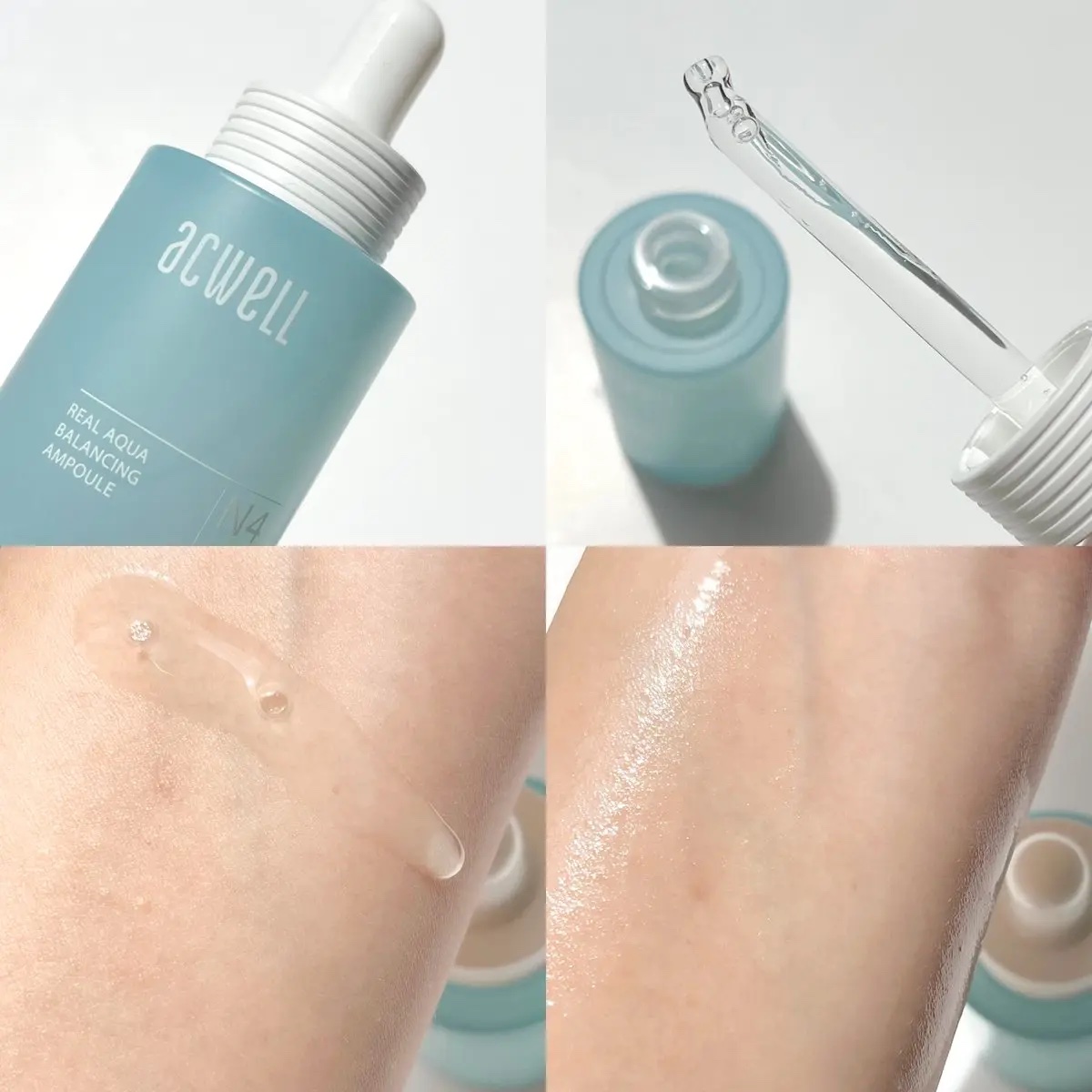 リアル アクア バランシング アンプル/ACWELL/美容液を使ったクチコミ（3枚目）