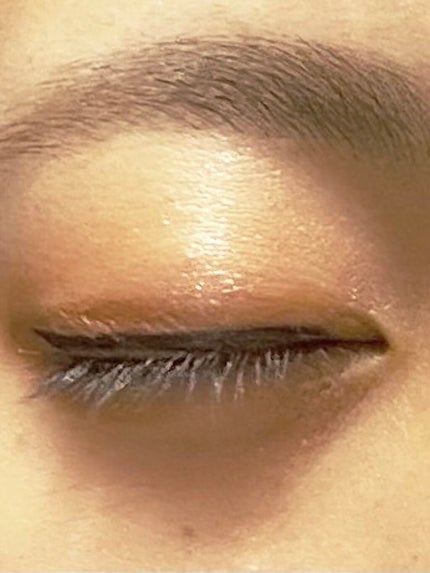 スキルレスライナー/LUMIURGLAS/リキッドアイライナーを使ったクチコミ(3枚目)