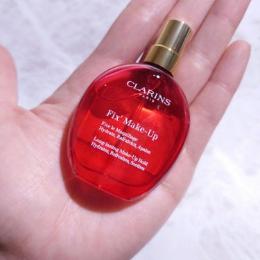 フィックス メイクアップ/CLARINS/ミスト状化粧水を使ったクチコミ（1枚目）