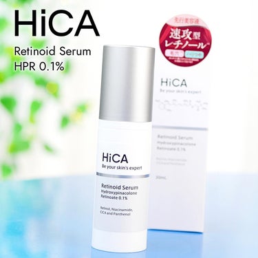 2023年7月に誕生した機能性スキンケアブランド「HiCA(ヒカ)」から、第2弾の美容液が登場！

9月1日に発売されたレチノール美容液を使わせて頂いた。

■HiCA レチセラム HPR0.1%
　 (30ml 税込3,850円)

HiCAは「Be your skin’s expert」をテーマに成分の効果や濃度にこだわったスキンケアブランド。
キー成分の配合濃度が開示されていて、信頼できる☺

日本製造で、日本人の肌を考えた低刺激*¹処方。
日本人の敏感肌の方を対象とした敏感肌パッチテスト済みだそう。

【レチセラム HPR0.1%】は、
夜の集中美容に、化粧水前に使用する新先行レチノール美容液。

2種のレチノイド配合で、ハリつやあふれるなめらかな肌へ。

レチノイドにも種類があり、注目は次世代レチノールとも呼ばれる速攻型レチノイドHPRを0.1%配合している点。

HPRは、低刺激*¹でA反応が起こりにくく、代謝不要でレチノイン酸受容体に直接作用するため即効性が高いのだそう。

さらに、ナイアシンアミド、ヒト型セラミド、パンテノール、CICA等、他の美容成分もたっぷり。

 *1 すべての方に刺激が起こらないわけではありません　

使用するのは夜のみ。
洗顔後、一番最初に使う。

とろんと柔らかな乳液状で、なめらかに肌に伸びる。
すんなりと肌になじみ、べたつかない使用感。

私は特に刺激も感じず、心地良く使えた💛

もし刺激が気になる場合は、化粧水の後に使うと良いそう。

初めてレチノールを使用する方や肌が敏感な方は、最初は2～3日間隔で少量ずつ様子を見ながら。
日中の日焼け止めも忘れずに👆

皮膚科医と共同開発した美容液、敏感肌やレチノール初心者さんでも使いやすいと思う！

HiCAは、全国のロフト、PLAZA、ハンズ、＠cosme等、各バラエティストア(一部店舗を除く)で購入可能✨


#提供 #HiCA #ヒカ #レチノール #先行レチノール #スキンケア #レチセラム #夜用美容液 #集中美容
#コスメレビュー #コスメ好きさんと繋がりたい #化粧品 #スキンケア #スキンケア好きさんと繋がりたい #美容 #50代美容 #40代美容 #お値段以上コスメ  #もち肌スキンケア の画像 その0