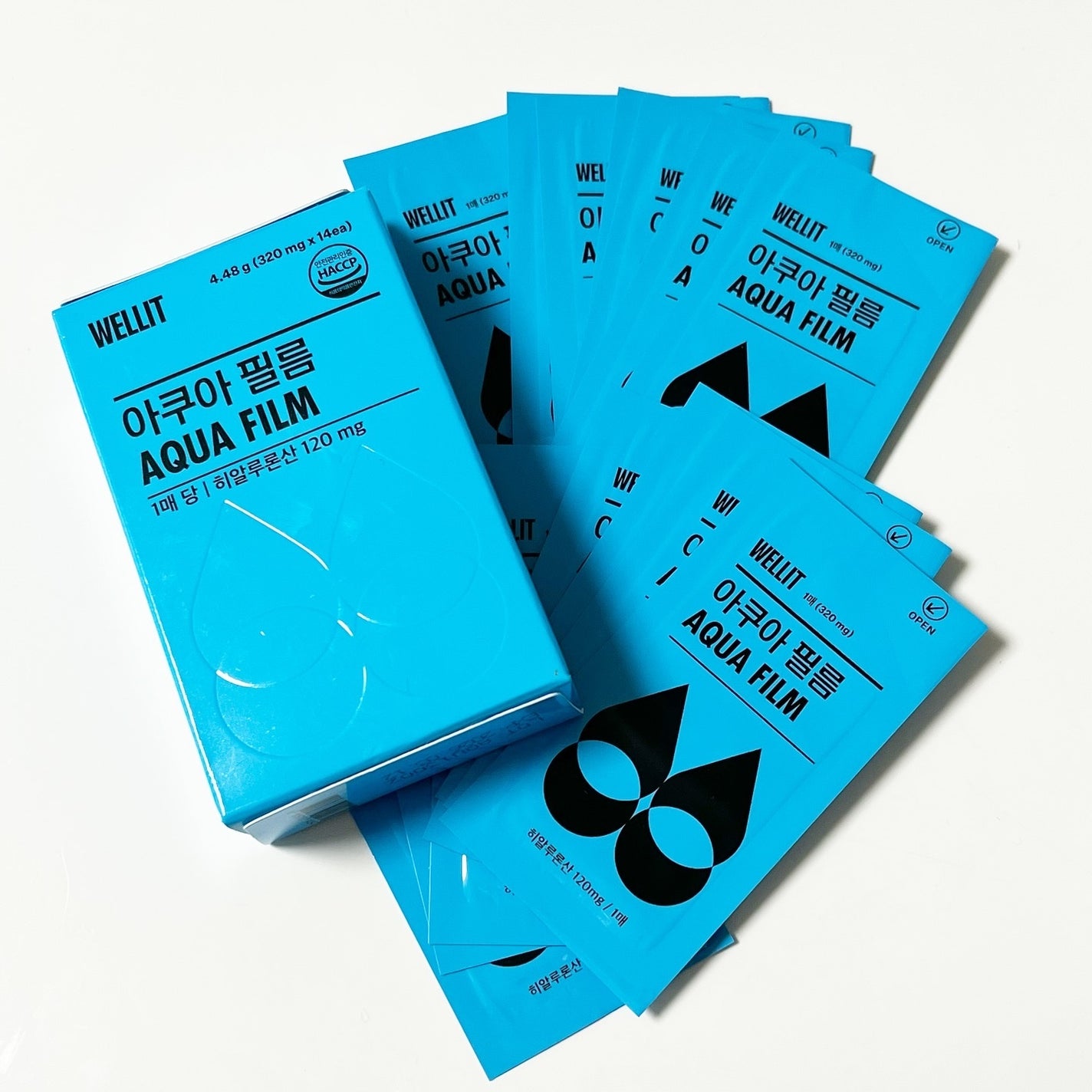 AQUA FILM/WELLIT/美容サプリメントを使ったクチコミ(1枚目)