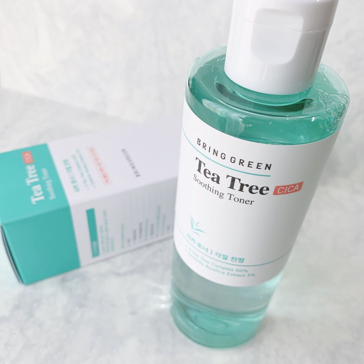 ティーツリーシカスージングトナー/BRING GREEN/化粧水を使ったクチコミ(1枚目)