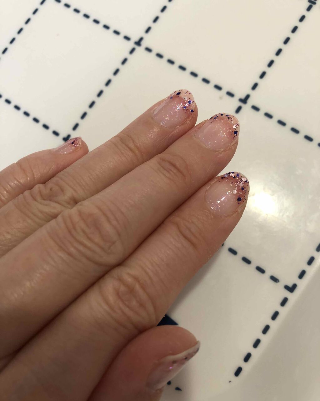 サンリオネイル/DAISO/マニキュアを使ったクチコミ(2枚目)