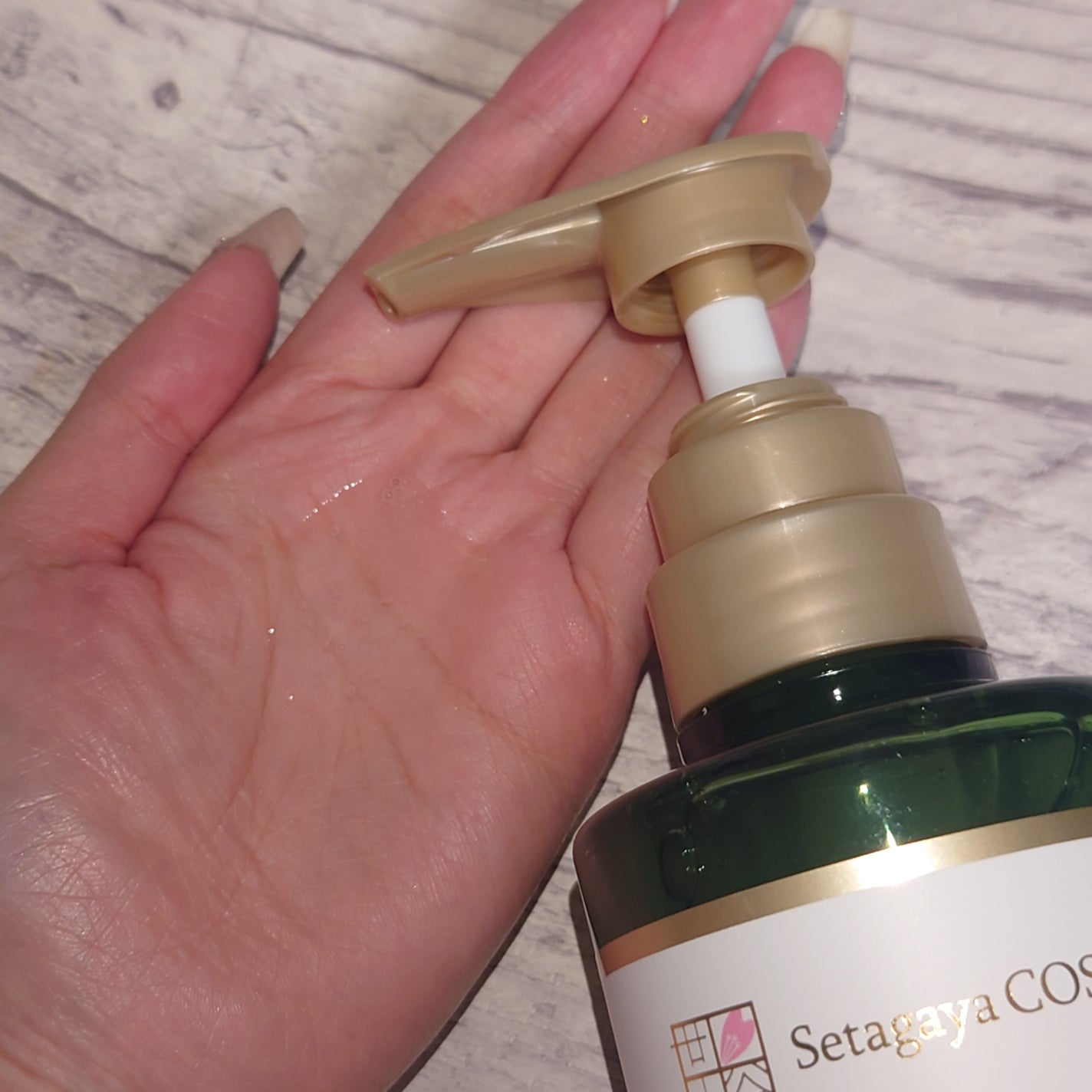 クリアクレンジング 京都宇治茶葉/世田谷コスメ/クレンジングジェルを使ったクチコミ(2枚目)