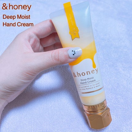 アンドハニー ディープモイスト ハンドクリーム/&honey/ハンドクリームを使ったクチコミ(1枚目)