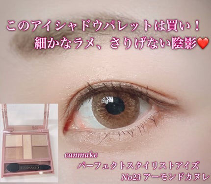 パーフェクトスタイリストアイズ/キャンメイク/アイシャドウパレットを使ったクチコミ(1枚目)