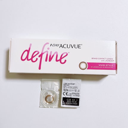 ワンデーアキュビュー®ディファイン®モイスト®/アキュビュー® ディファイン®/ワンデー(1DAY)カラコンを使ったクチコミ(1枚目)