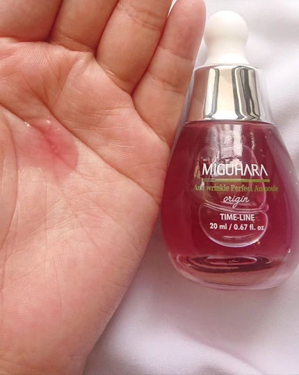 アンチリンクルエフェクトアンプルオリジン/MIGUHARA/美容液を使ったクチコミ(4枚目)