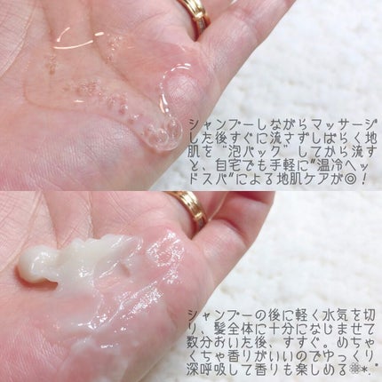 シャンプー/トリートメントR /CLAYGE/シャンプー・コンディショナーを使ったクチコミ(3枚目)