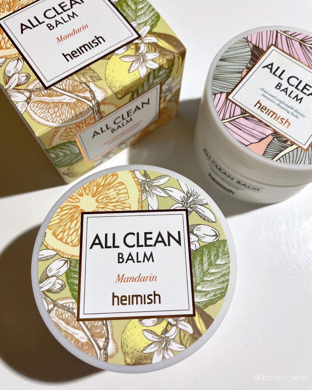 オールクリーンバーム/heimish/クレンジングバームを使ったクチコミ（1枚目）