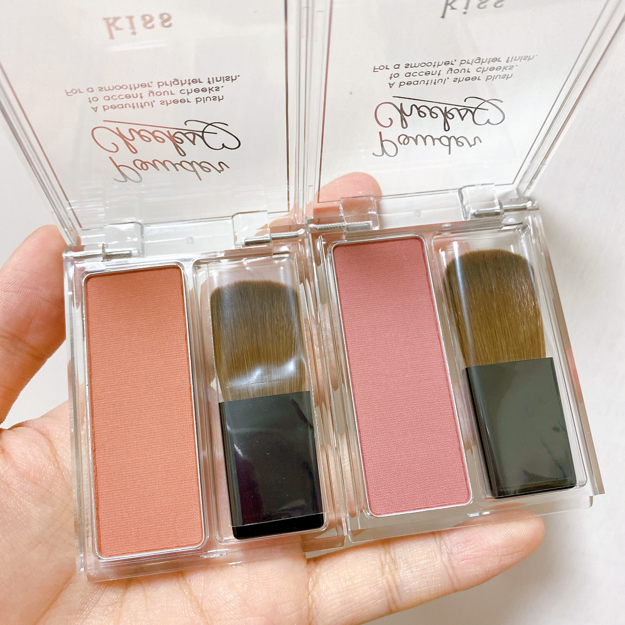 パウダーチークス 06 Melancolie/KiSS/パウダーチークを使ったクチコミ（2枚目）