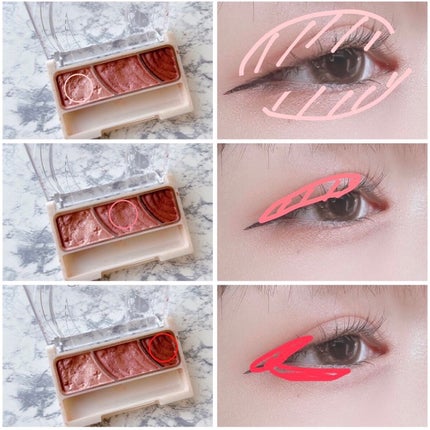 極細アイライナーEX/CEZANNE/リキッドアイライナーを使ったクチコミ(3枚目)