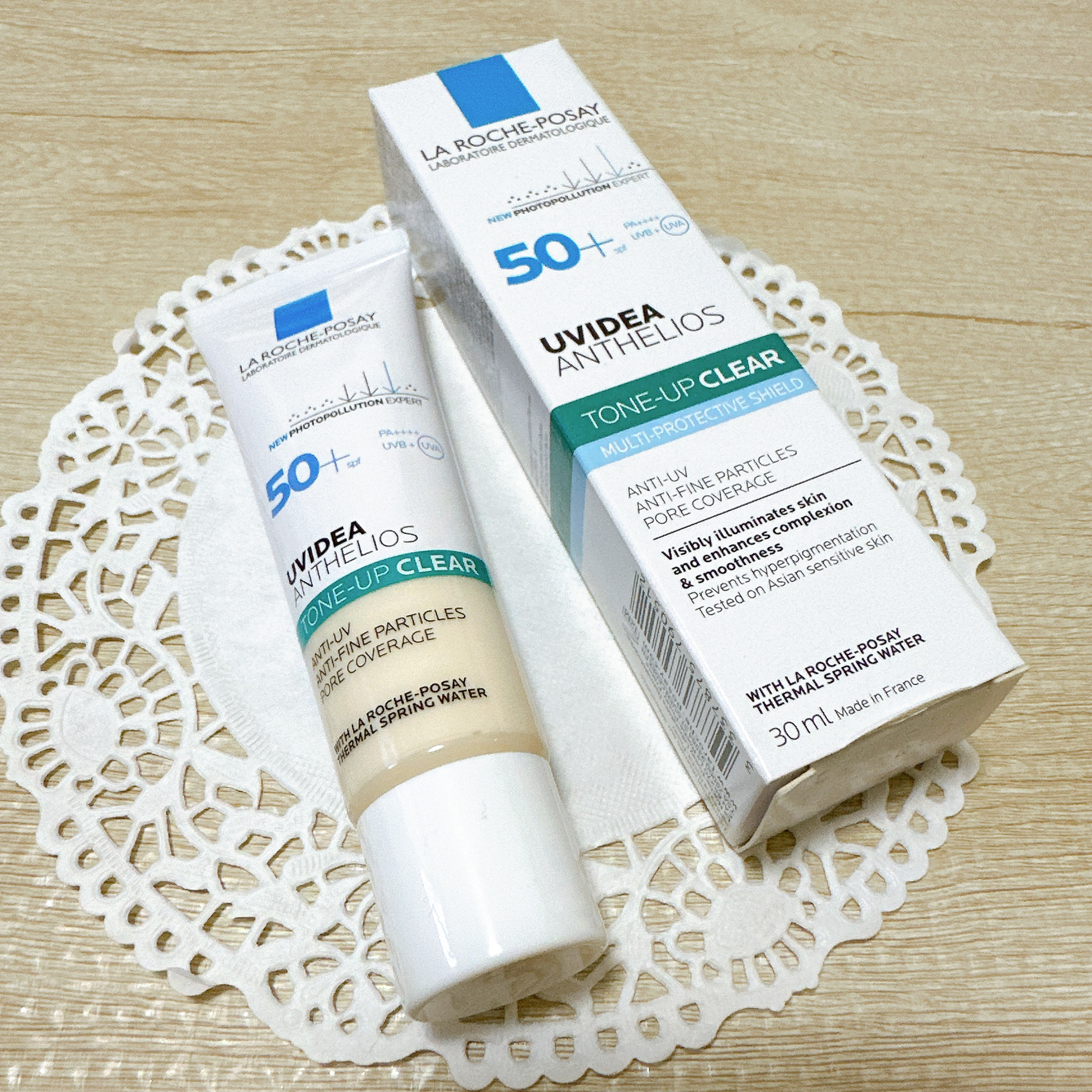 UVイデア XL プロテクショントーンアップ クリア/ラ ロッシュ ポゼ/化粧下地を使ったクチコミ（2枚目）