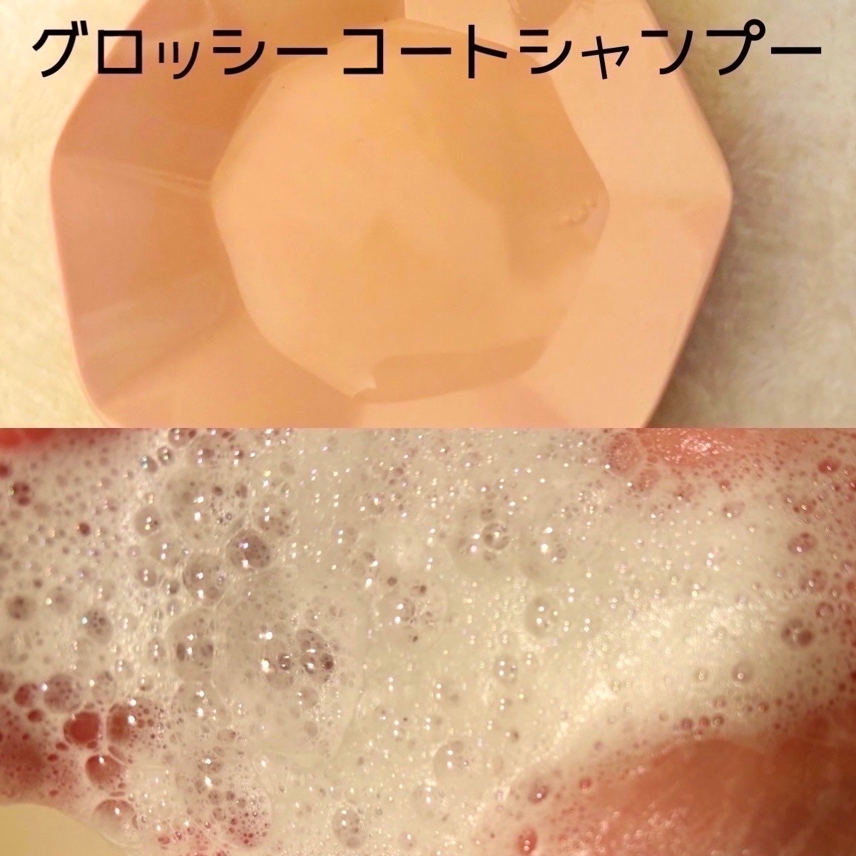 GLOSSY COAT SHAMPOO / TREATMENT/SANUS HAIR FILTER/市販シャンプーを使ったクチコミ(2枚目)