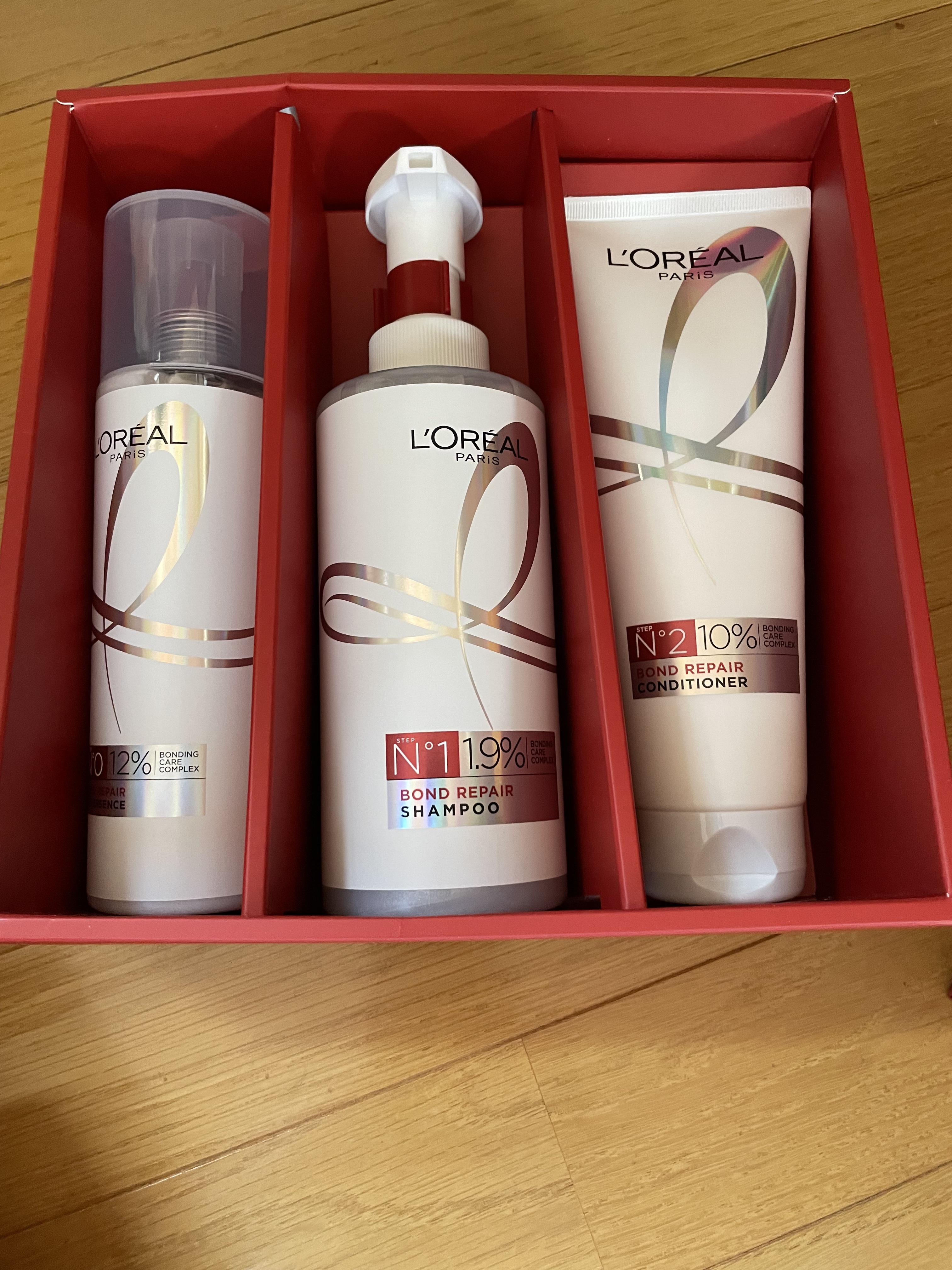 ロレアル パリ ボンド リペア シャンプー／コンディショナー/ロレアル パリ/市販シャンプーを使ったクチコミ（1枚目）