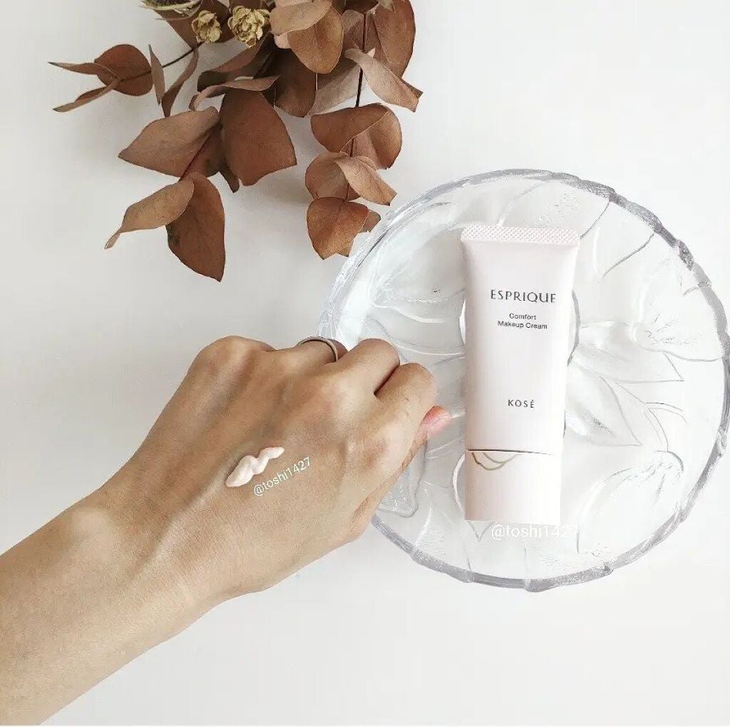 コンフォート メイククリーム〈色つき美容クリーム〉/ESPRIQUE/化粧下地を使ったクチコミ(2枚目)
