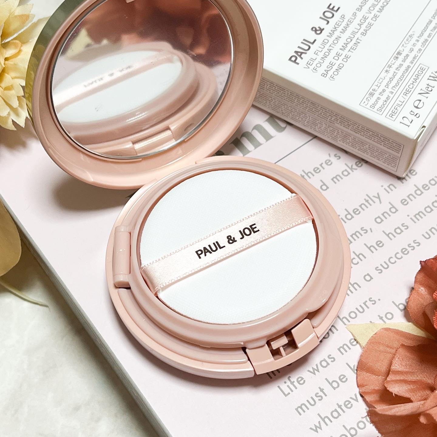 シースルー ヴェール コンパクト/PAUL & JOE BEAUTE/ファンデーションを使ったクチコミ（2枚目）