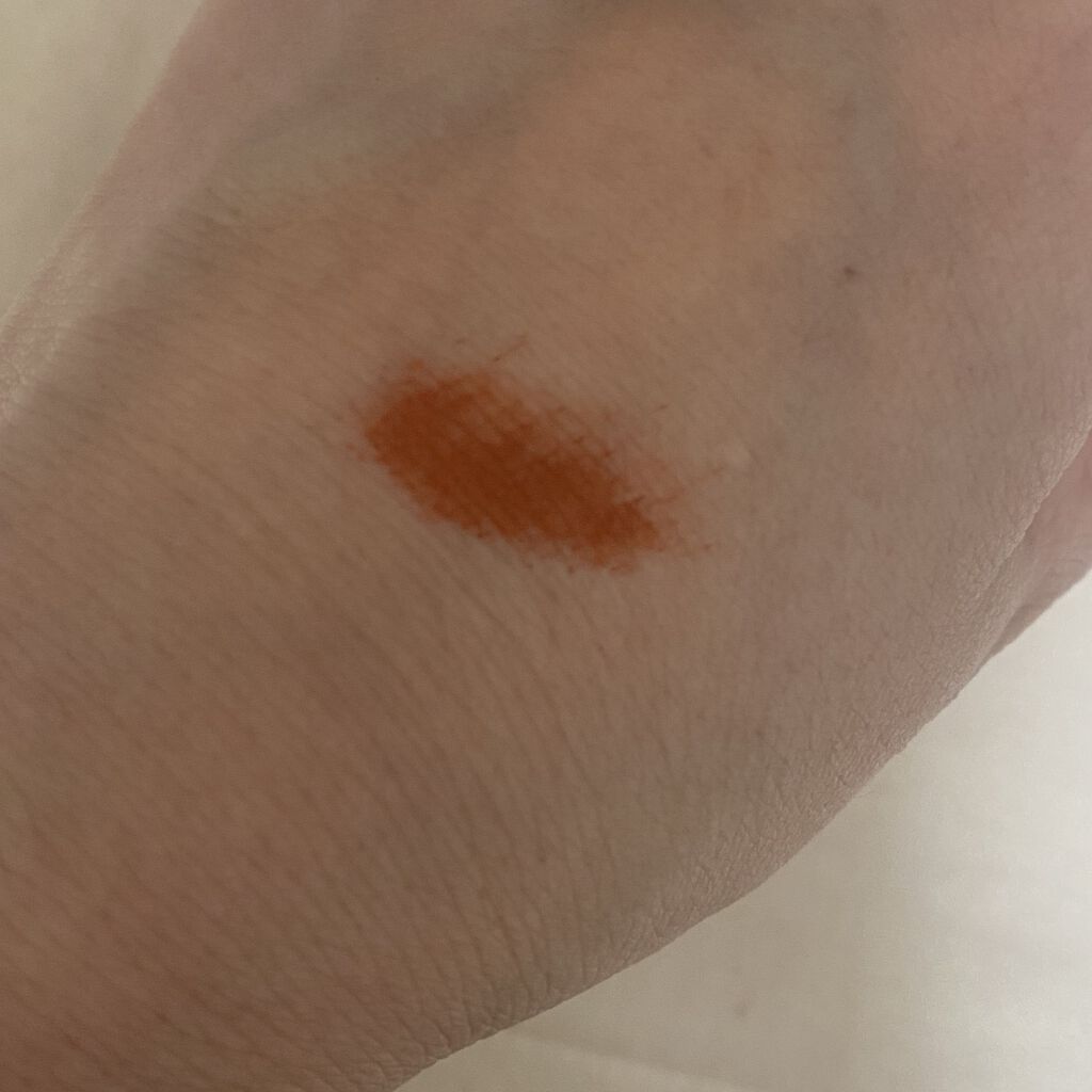 エクストラボリューム カラーマスカラ 05 クロームオレンジ/Amplitude/マスカラを使ったクチコミ（2枚目）