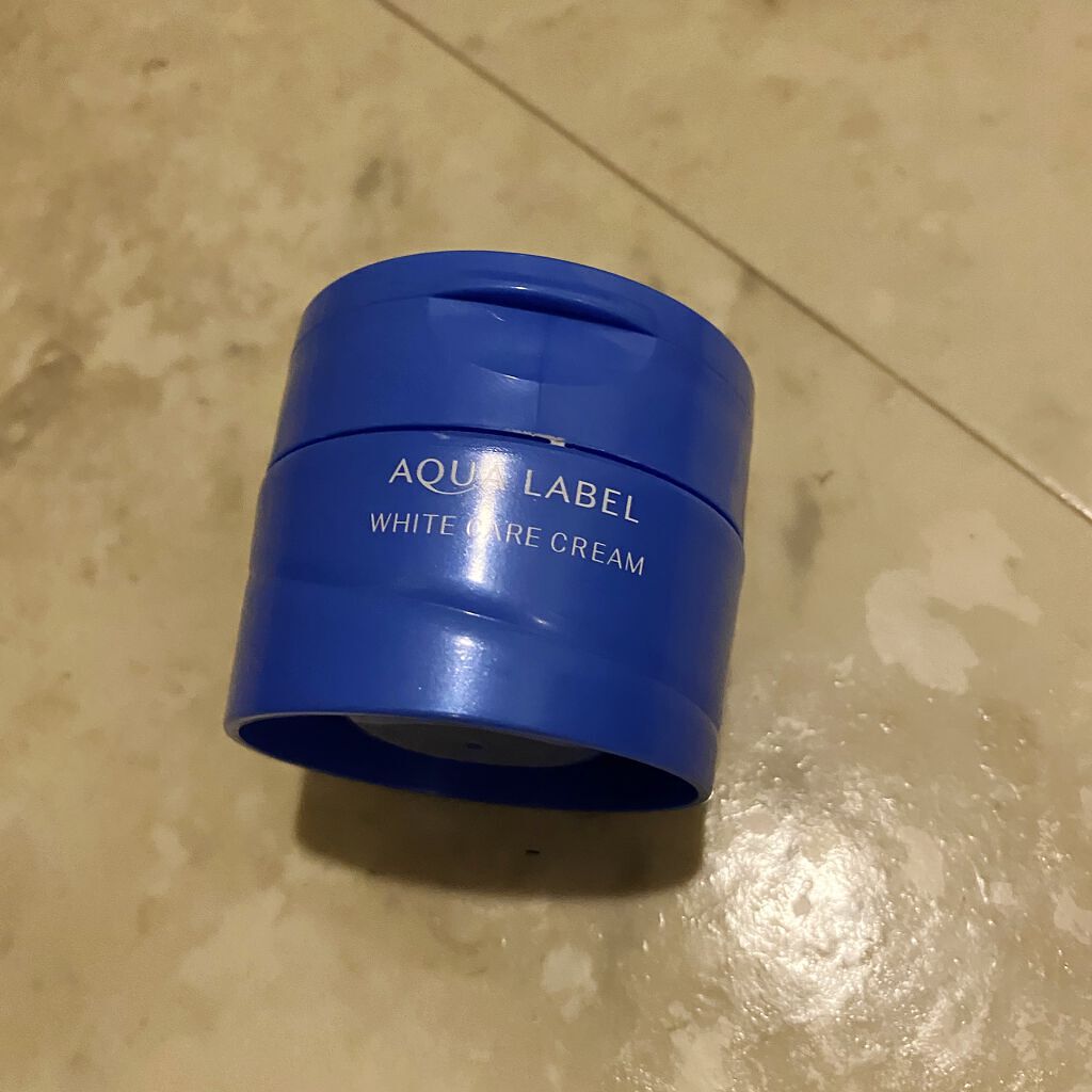 ホワイトケア クリーム/アクアレーベル/フェイスクリームを使ったクチコミ（3枚目）