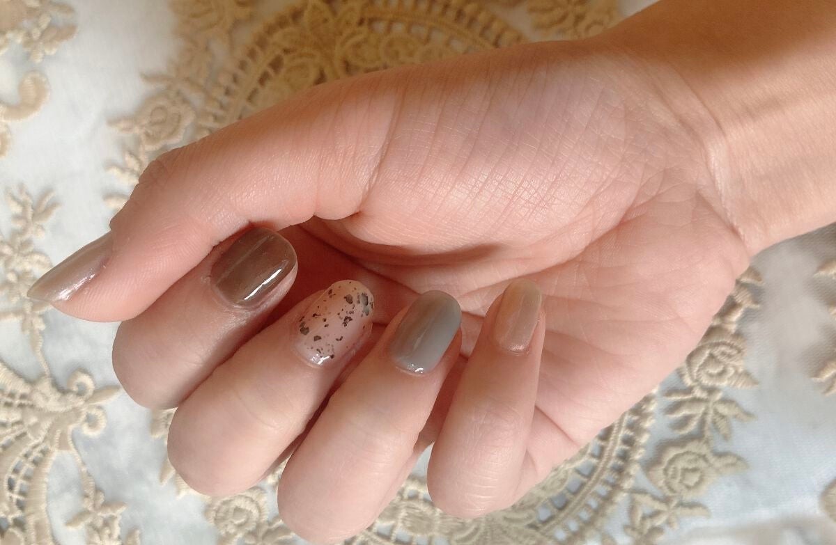 BRG ジェルネイル/DAISO/ジェルネイルを使ったクチコミ(2枚目)