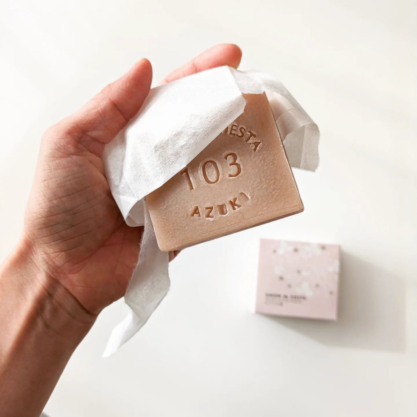 あずき石鹸/SAVON de SIESTA/洗顔石鹸を使ったクチコミ(3枚目)