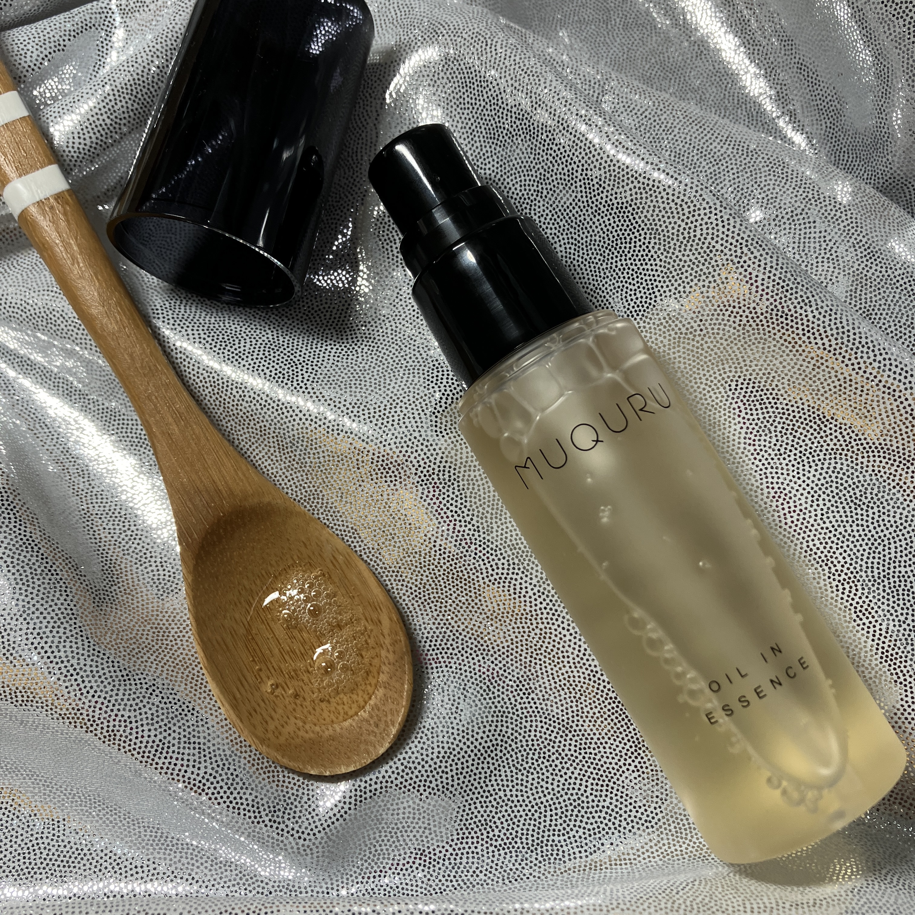 オイルインエッセンス/MUQURU/ブースター・導入液を使ったクチコミ（3枚目）