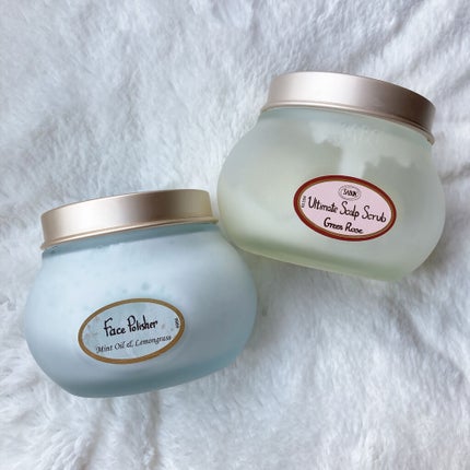 ヘッドスクラブ グリーン・ローズ/SABON/ヘッドスクラブを使ったクチコミ(2枚目)