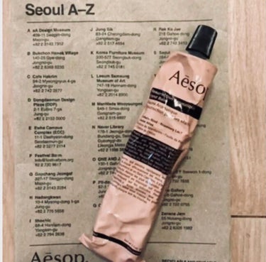 アンドラム アロマティック ハンドバーム/Aesop/ハンドクリームを使ったクチコミ（1枚目）