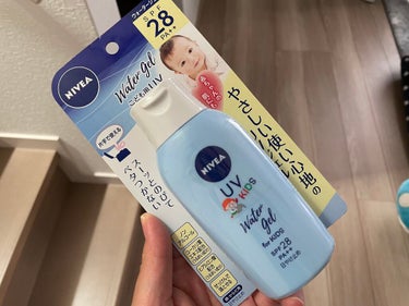 ニベアUV ウォータージェル こども用 SPF28/ニベア/日焼け止め・UVケアを使ったクチコミ（1枚目）