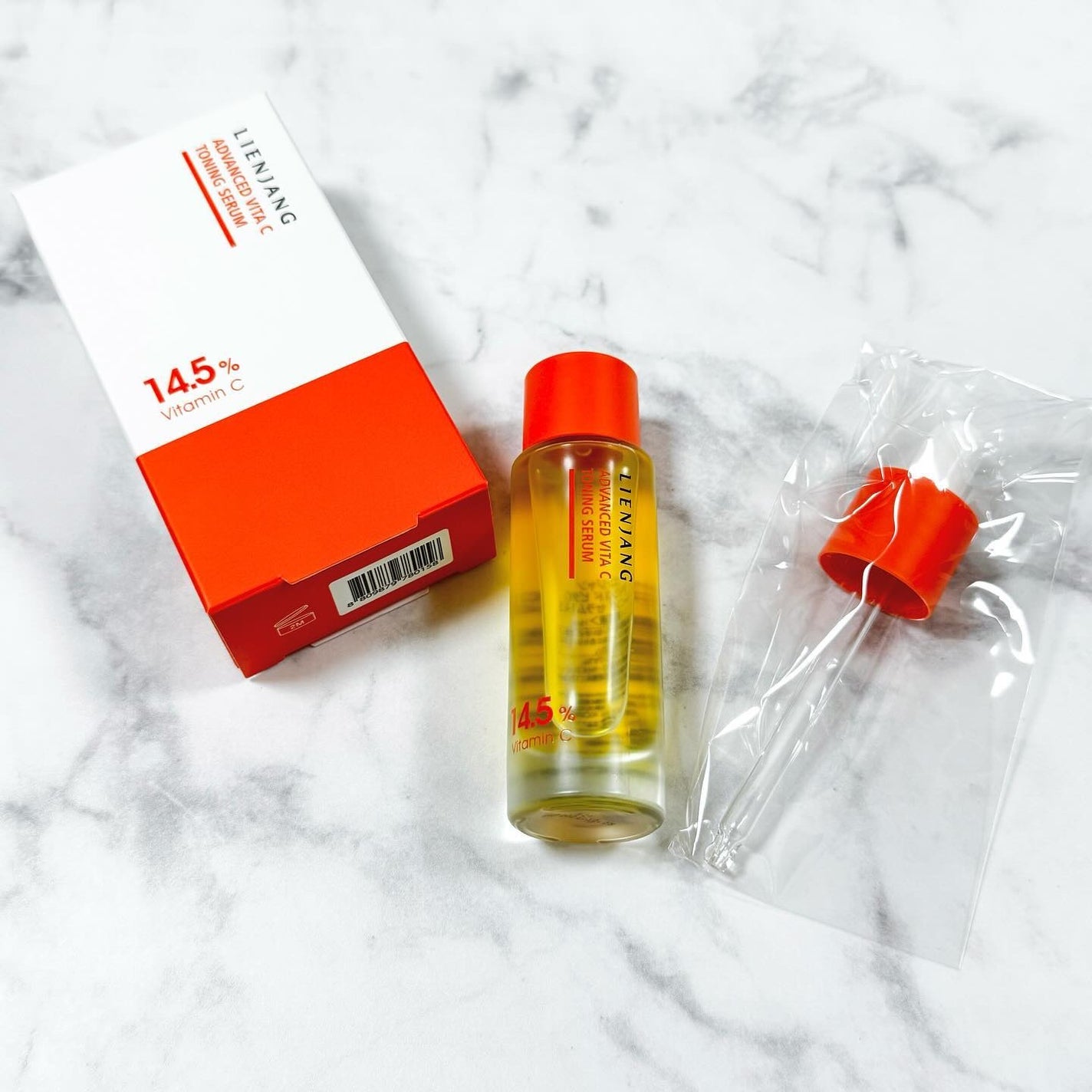 アドバンスド ビタC トーニング セラム14.5/リエンジャン/美容液を使ったクチコミ(2枚目)