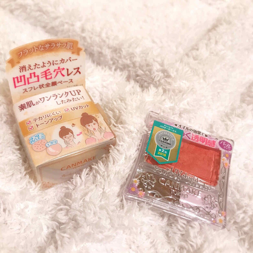 【旧品】パウダーチークス/キャンメイク/パウダーチークを使ったクチコミ(1枚目)