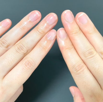 Somptueux(ソンプチュー) ベースコート/DAISO/ネイルベースコートを使ったクチコミ(6枚目)