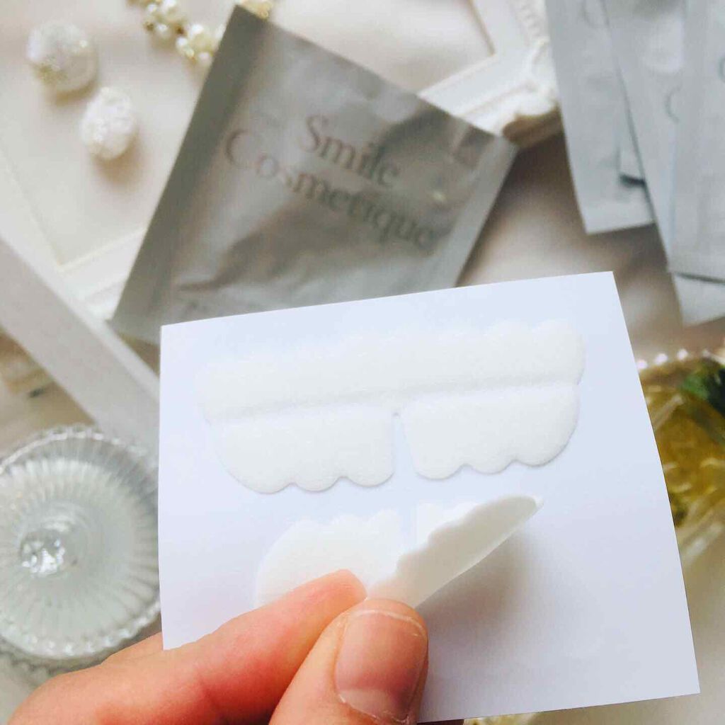 プレミアム ティースホワイトパック/Smile Cosmetique/その他オーラルケアを使ったクチコミ(3枚目)