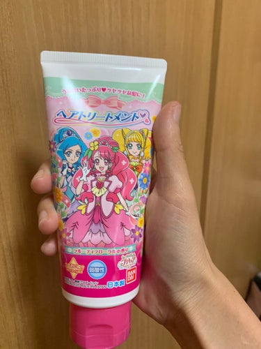 プリキュアヘアトリートメント/BANDAI SPIRITS/洗い流すヘアトリートメントを使ったクチコミ（1枚目）