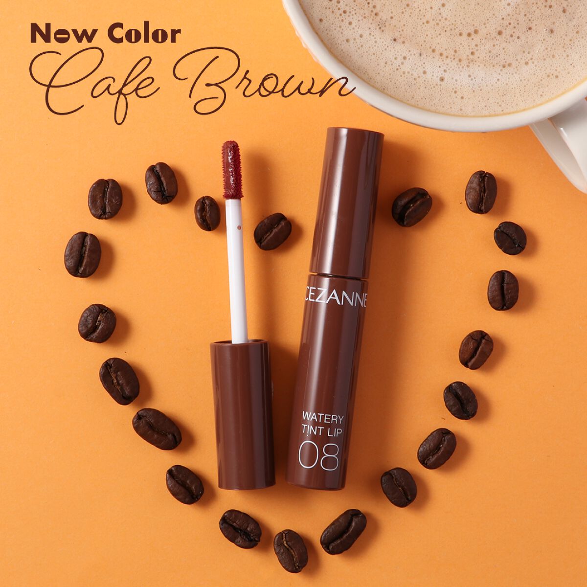 ウォータリーティントリップ/CEZANNE/リップティントを使ったクチコミ（3枚目）