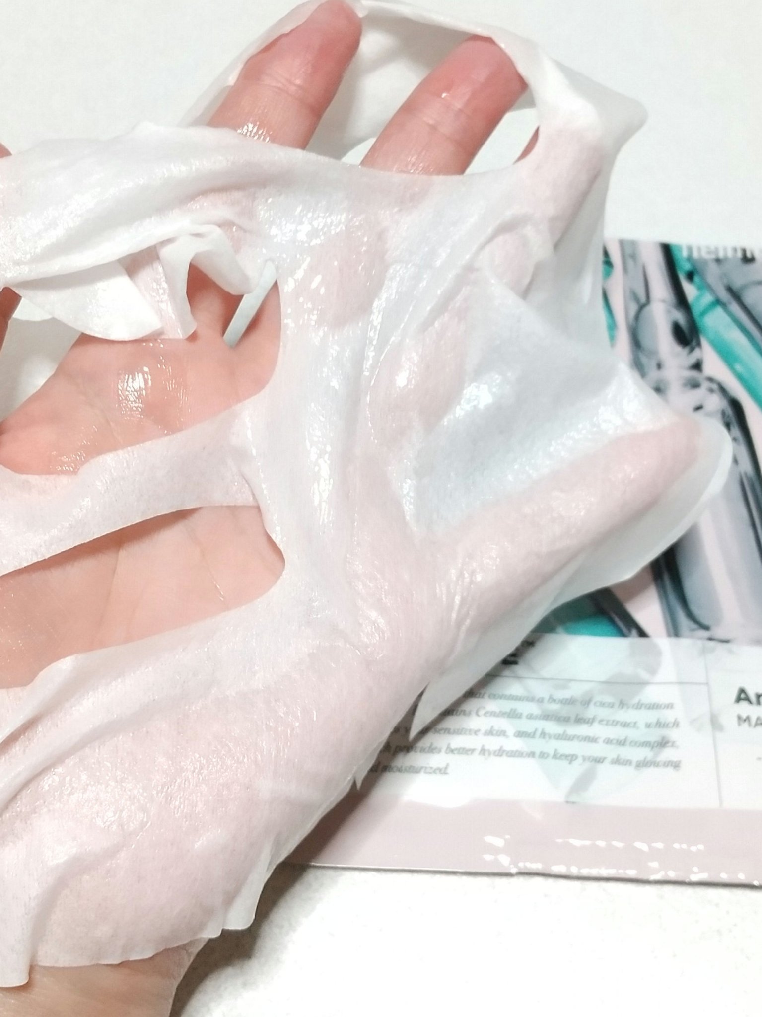  Cica Live Ampoule Mask/heimish/シートマスク・パックを使ったクチコミ（2枚目）