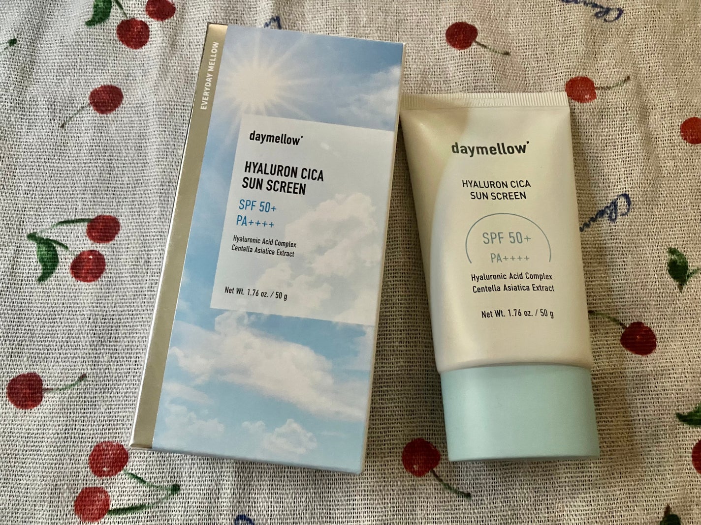 ヒアルロンシカサンスクリーン/daymellow’/日焼け止めクリームを使ったクチコミ(2枚目)