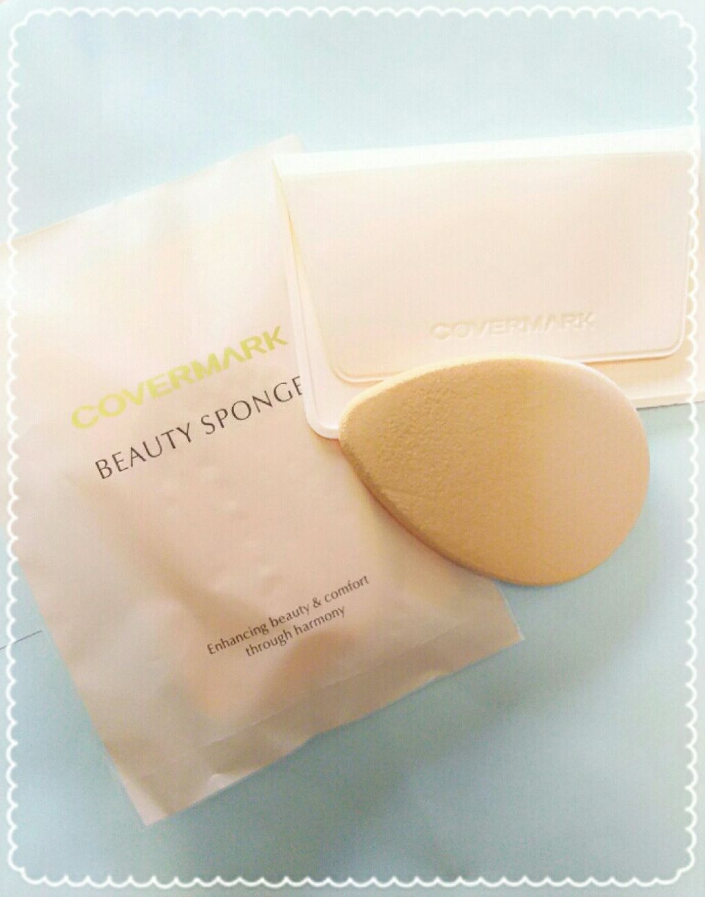 ビューティスポンジ/COVERMARK/パフ・スポンジを使ったクチコミ（2枚目）