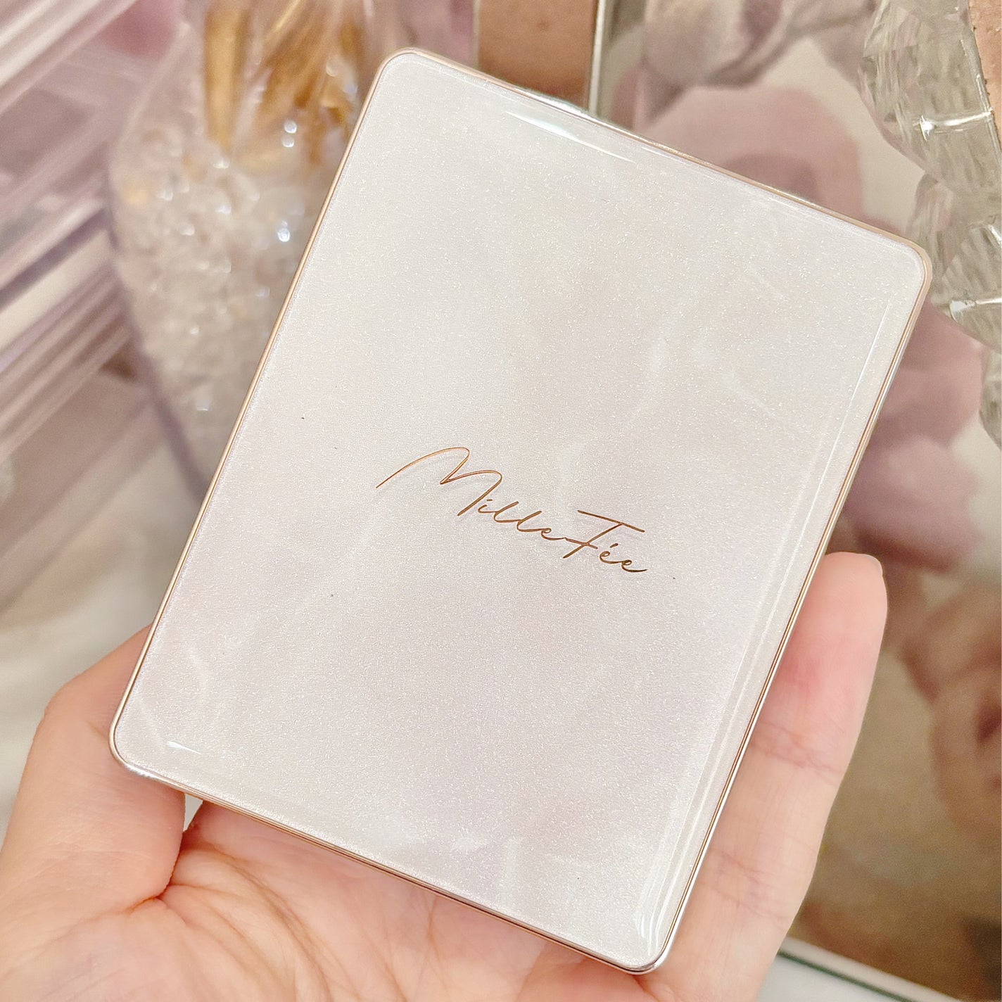 チート顔コントゥアパレット/MilleFée/パウダーハイライトを使ったクチコミ(3枚目)