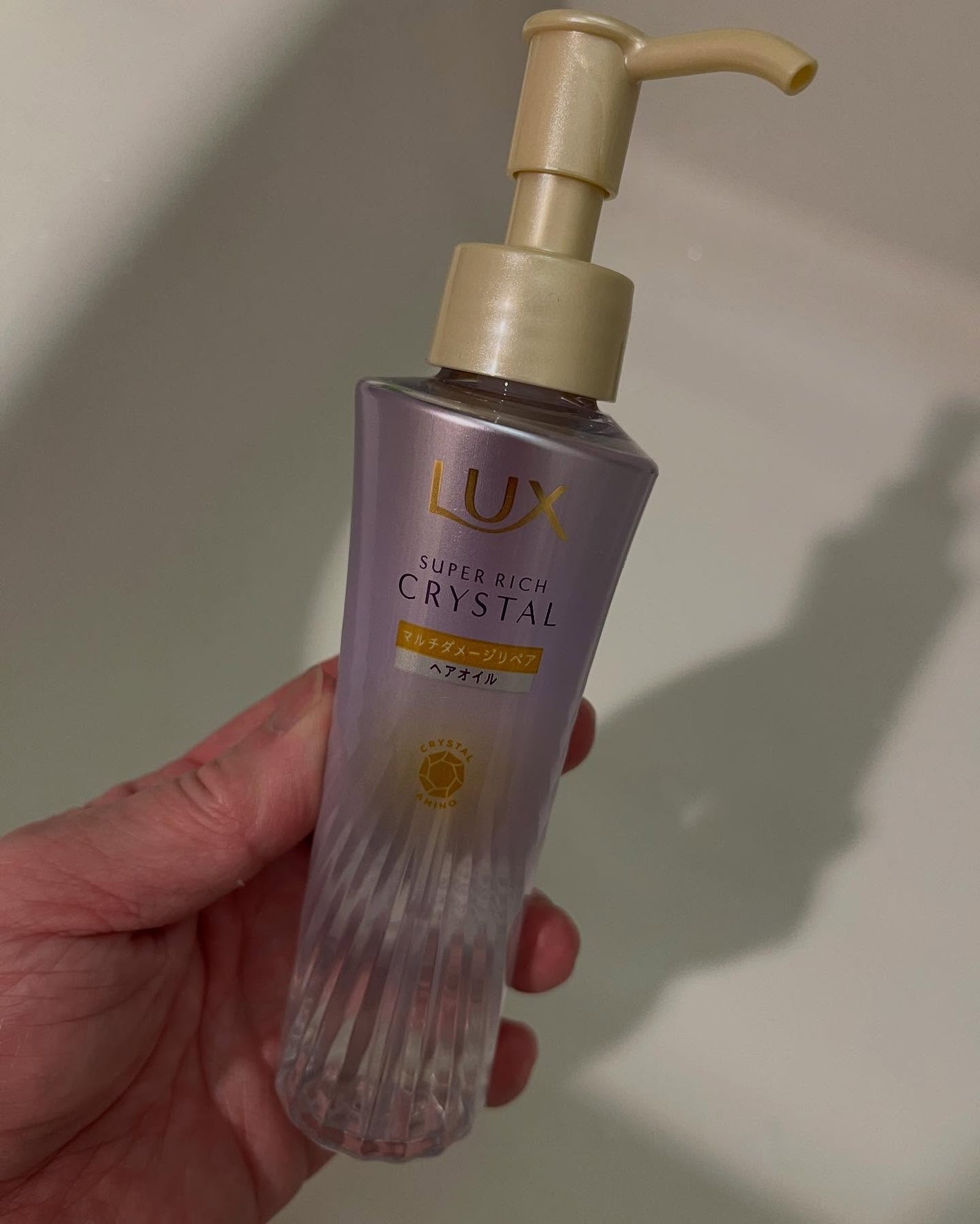 スーパーリッチクリスタル マルチダメージリペア シャンプー/トリートメント/LUX/市販シャンプーを使ったクチコミ(6枚目)