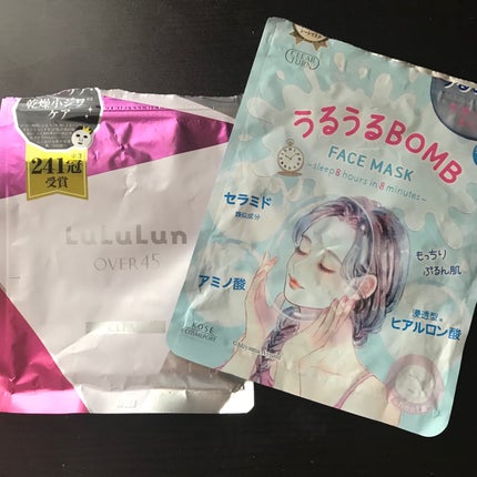 ルルルンOVER45 アイリスブルー(クリア)/ルルルン/シートマスク・パックを使ったクチコミ(1枚目)