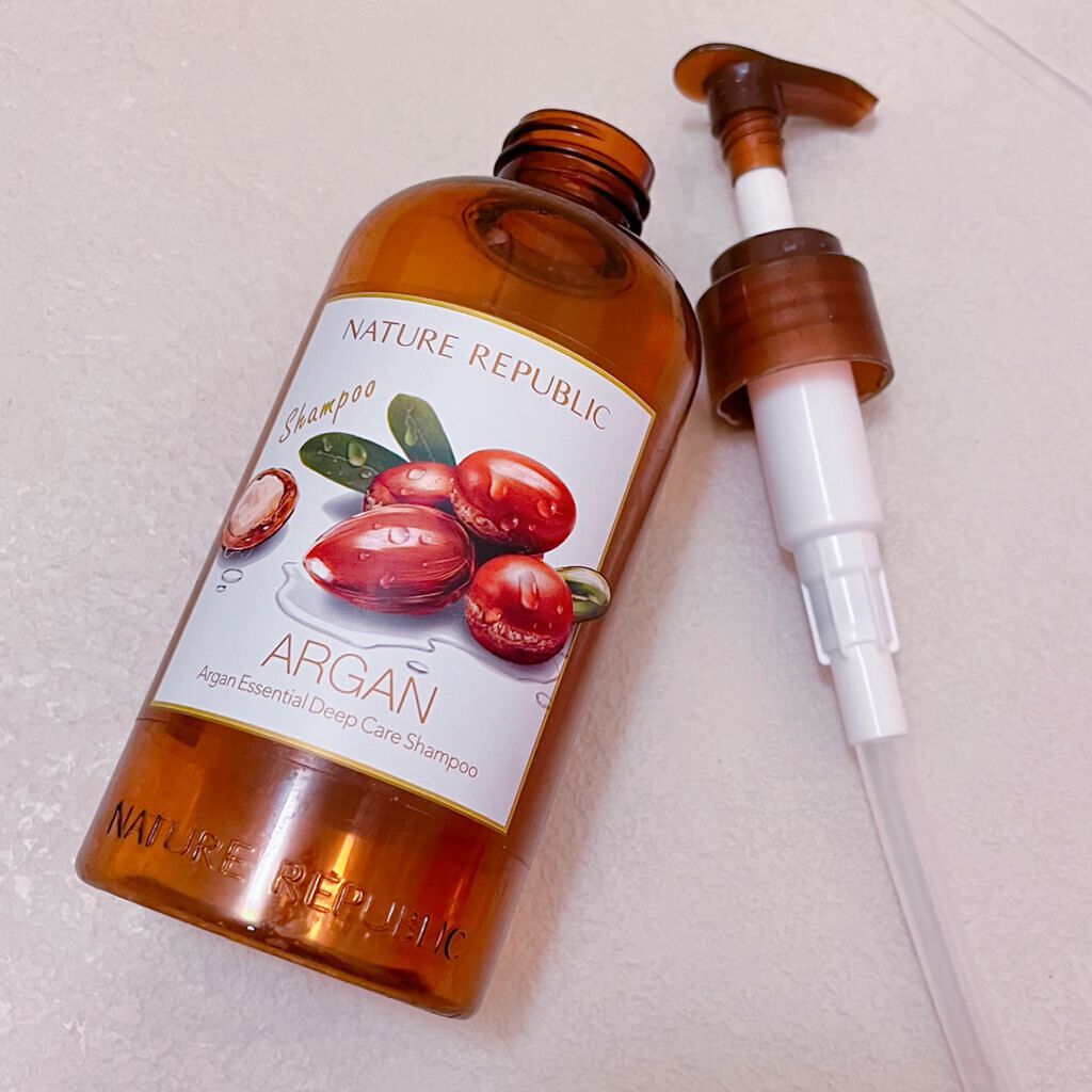 アルガンエッセンシャル ディープケア シャンプー/ネイチャーリパブリック/市販シャンプーを使ったクチコミ(1枚目)