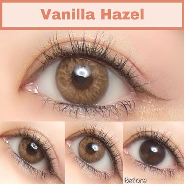 Vanilla Hazel/TTDeye/カラーコンタクトレンズを使ったクチコミ（6枚目）